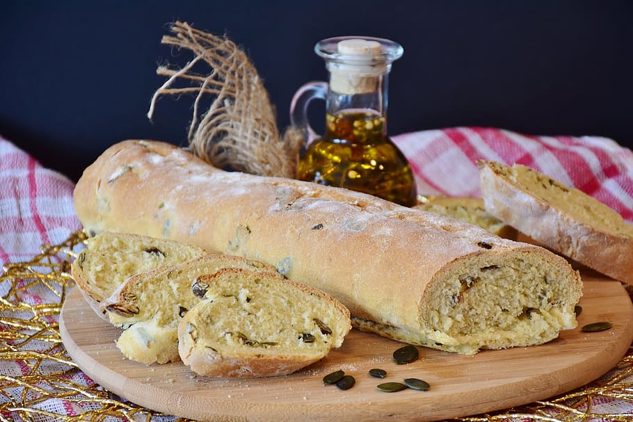 baguette bread, bread, ciabatta, baked, food, staple food, oven, bakes bread, craft, homemade