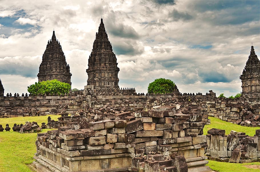 indonesia, java, prambanam, trip, temple, asia, historian, ancient, old, heritage