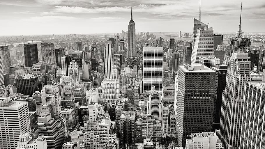 엠파이어 스테이트 빌딩, 맨해튼, 뉴욕시, 뉴욕, 도시, 고층 빌딩, 고층 건물, 건물, 메트로 폴, 건축물