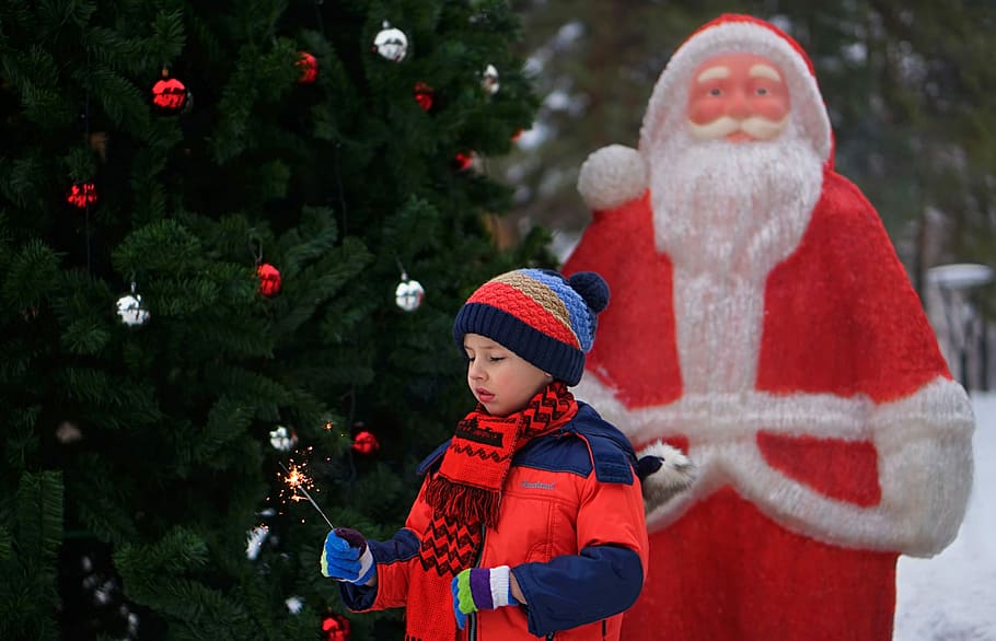 natal, musim dingin, perayaan, santa claus, malam tahun baru, pohon natal, kartu natal, dekorasi natal, liburan, tahun baru