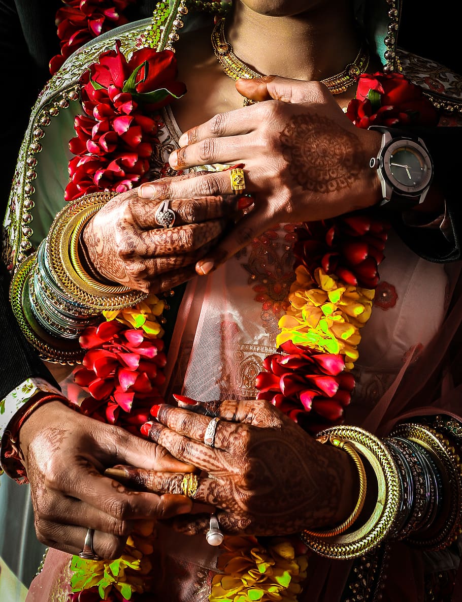 tradicional, indiano, deli, interior, bordado, tecido, celebração, ásia, noivas, noivo