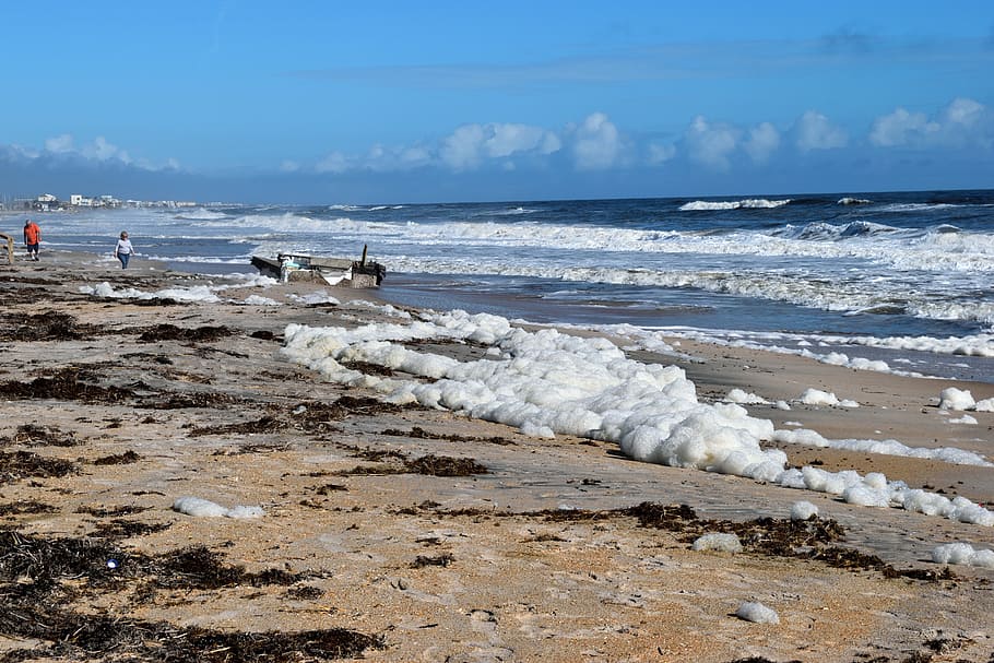 ocean debris, hurricane irma, destruction, damage, beach, sand, weather, coast, coastline, destination