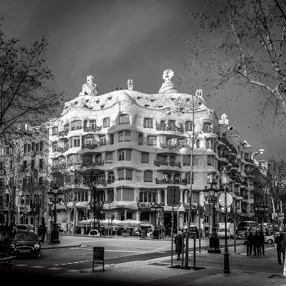 barcelona, ​​antoni gaudi, arquitetura, construção, espanha, europa, famoso, espanhol, projeto, casa mila