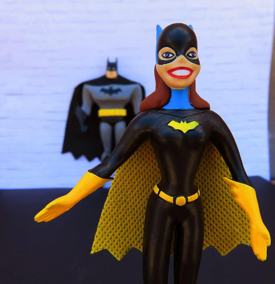 Batgirl, Superhero, Batman, Cape, Mask, costume, female, strength, strong, feminism