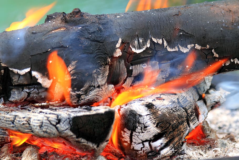 api, api unggun, panas, bakar, kayu, asap, api kayu, pembakaran, panas - suhu, api - fenomena alam