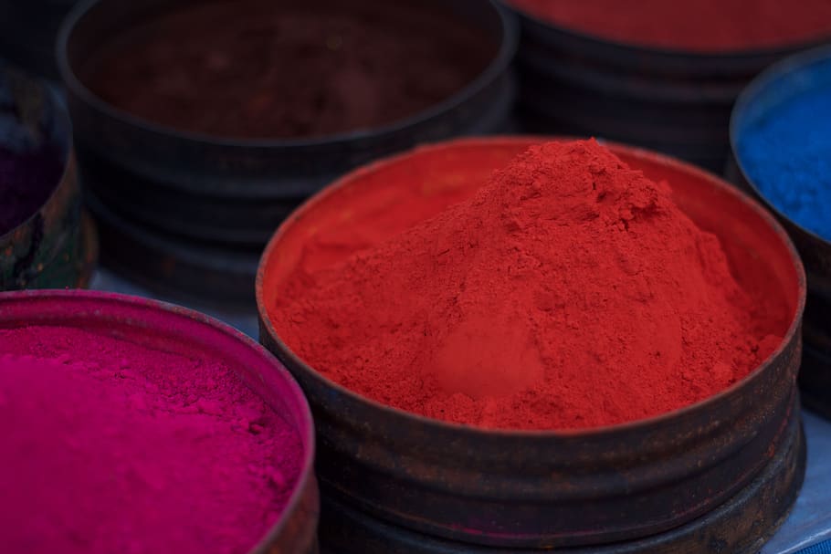 color, red, dust, pigment, dye, natural dyes, colorful, pink, texture, background