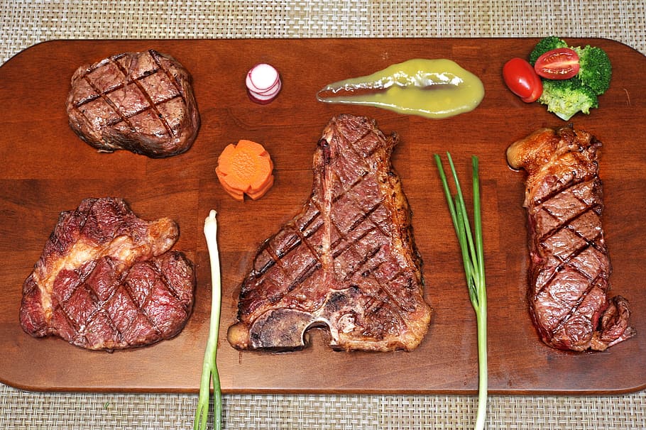 amigo, beef, steak, food, food and drink, meat, red meat, indoors, freshness, tomato