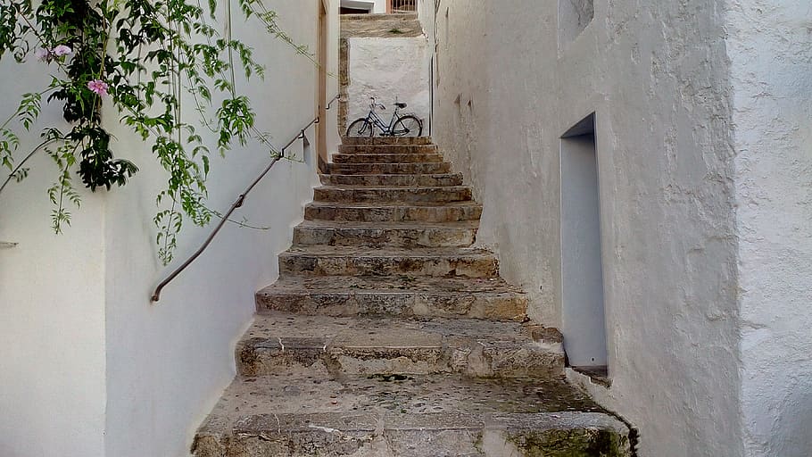 scenario, ibiza, peoples, stairs, picturesque, tourism, architecture, built structure, staircase, building exterior