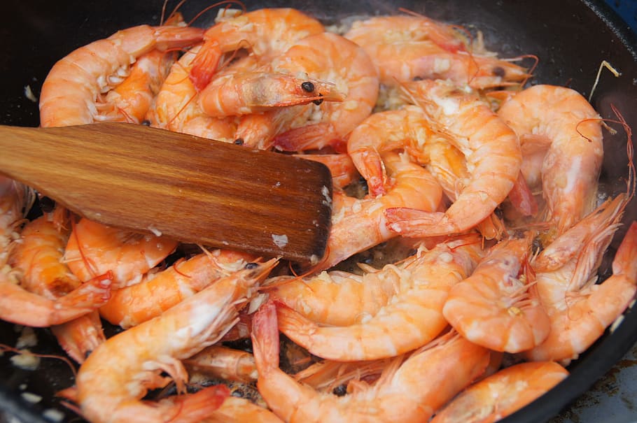 camarones, cangrejos, cocinar, comer, atlántico, mar del norte, disfrutar, delicioso, merienda, freír
