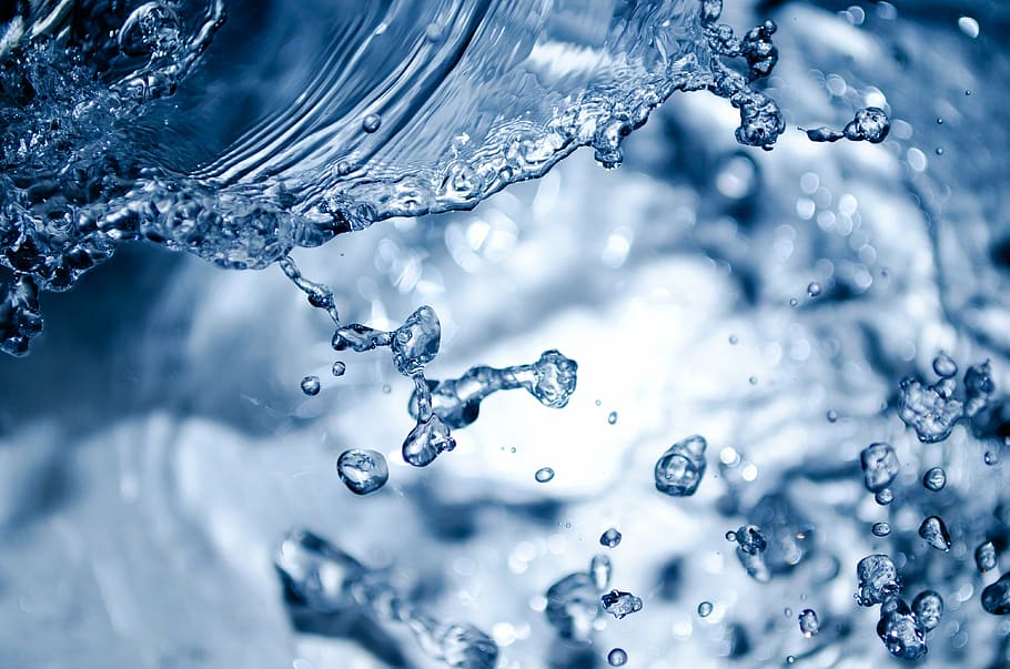 macro shot, water, splashing, splash, aqua, rain, pouring, clear, droplet, liquid