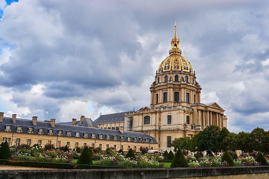 パリ, フランス, アンヴァリッド, ナポレオン, 興味のある場所, 建物, 歴史的, 建物外観, 建造物, 建築