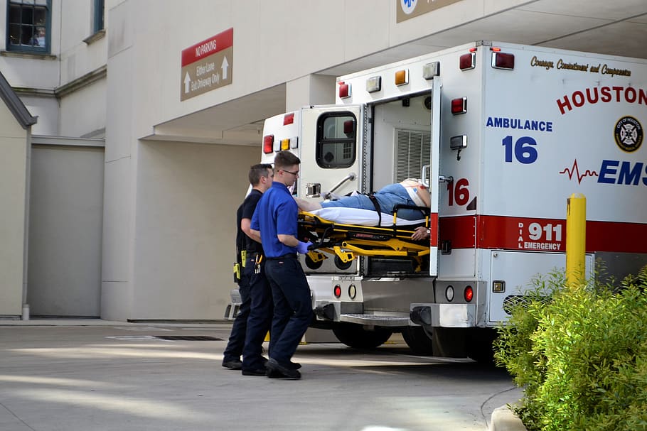 First Responders Ambulance Emergency Room Emergency Medical 