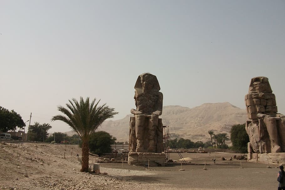 egypt, luxor, famous, old, pharaohs, pharaonic, famous Place, history, sculpture, asia