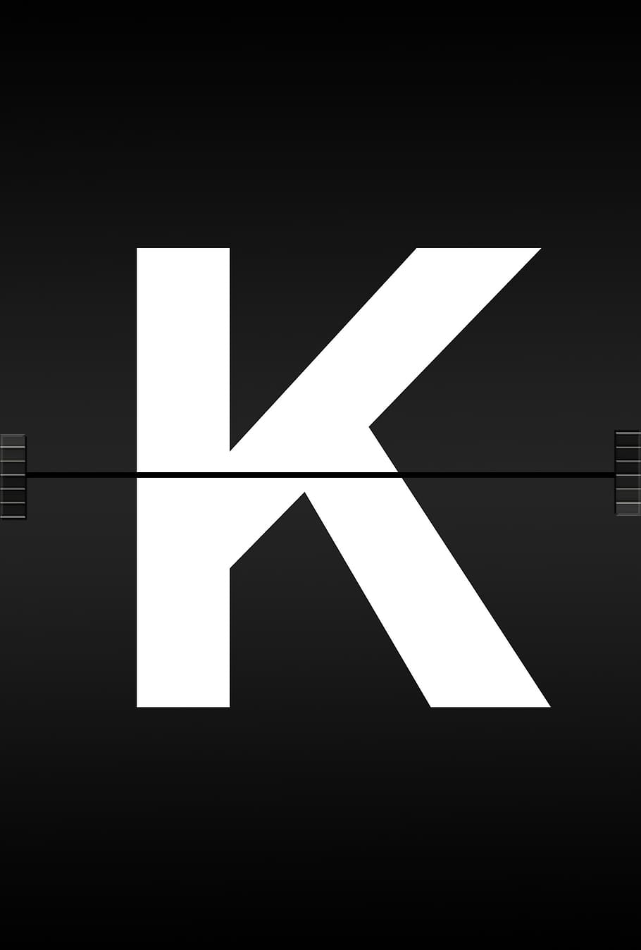 k logo, letters, abc, alphabet, journal font, airport, scoreboard, ad, railway station, board