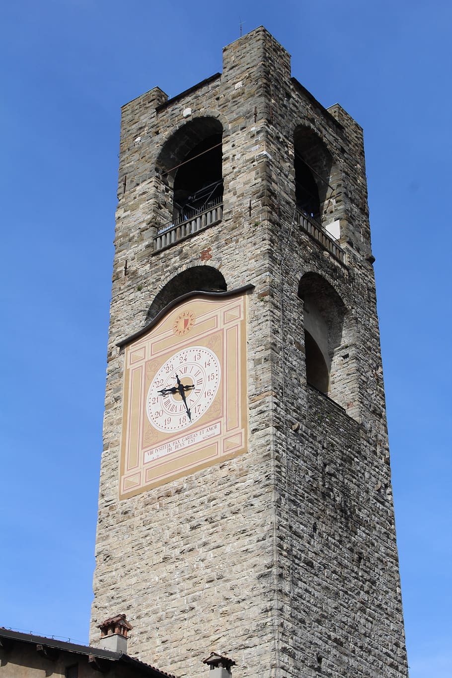 torre, bergamo, high city, historical centre, bergamo alta, lombardy, italy, built structure, architecture, low angle view