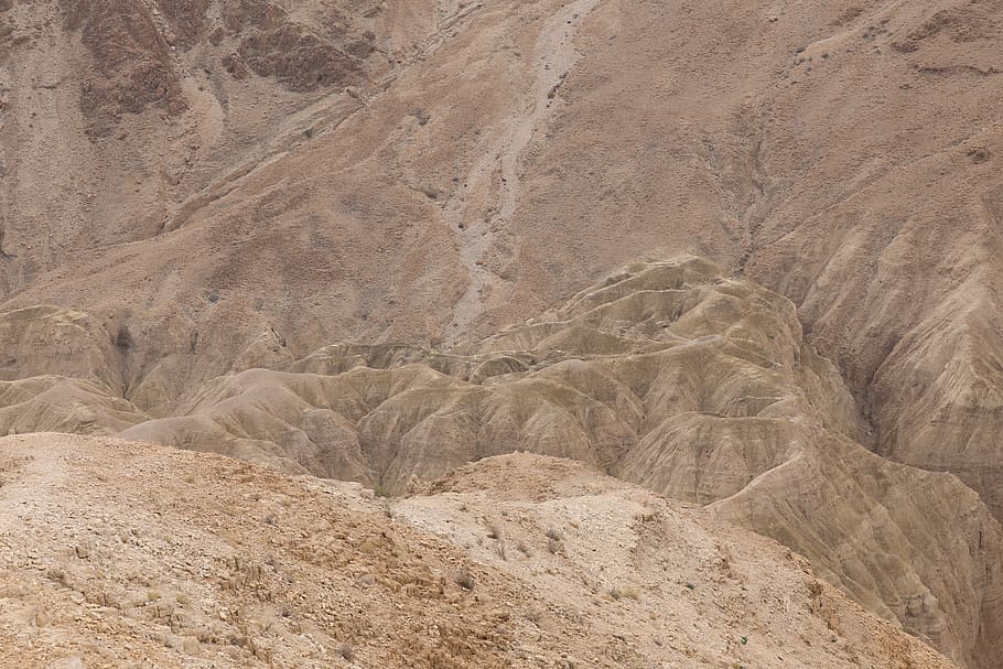 mounts, desert, nature, landscape, rock, mountain, israel, scenics - nature, land, tranquility