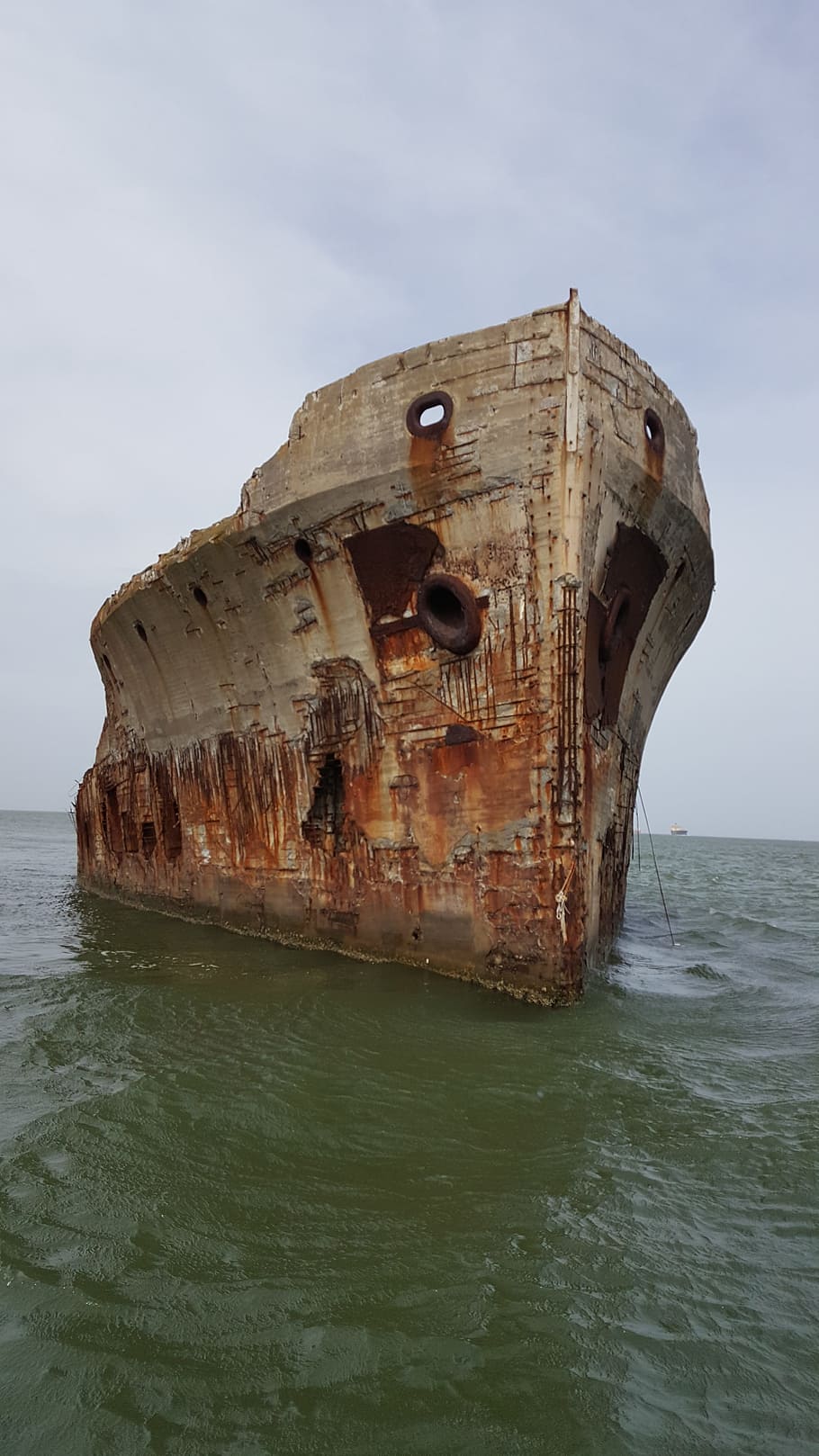 galveston, shipwreck, ships, gulf of mexico, sea, water, sky, nautical vessel, obsolete, transportation
