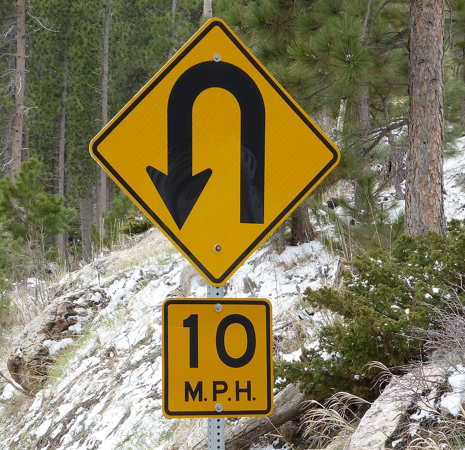 道路標識 アメリカ ベンド 矢印 記号 警告サイン 道路 雪 危険 自然 Pxfuel