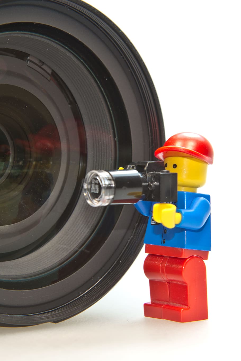 Photographer, Males, Lego, Lens, Photo, photo studio, slr, macro, macro lens, telephoto lens