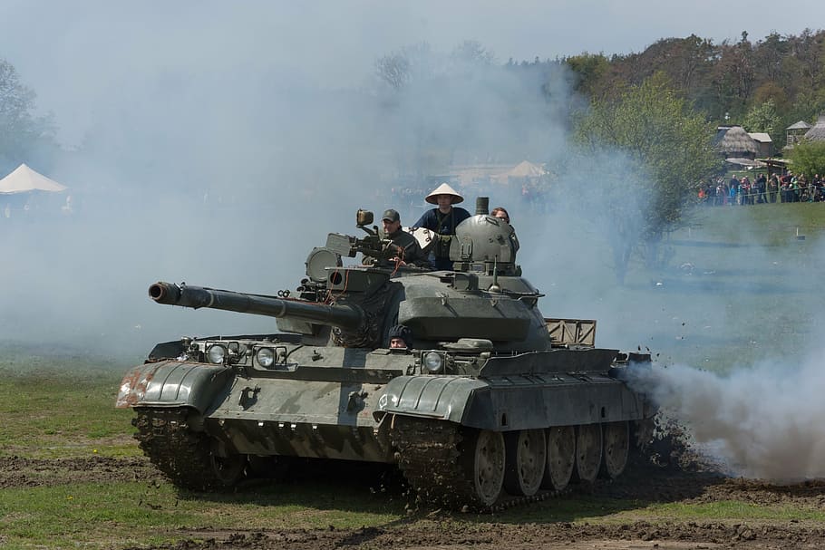 tank, battle, army, let, smoke, war, tank battle, history, armed Forces, military