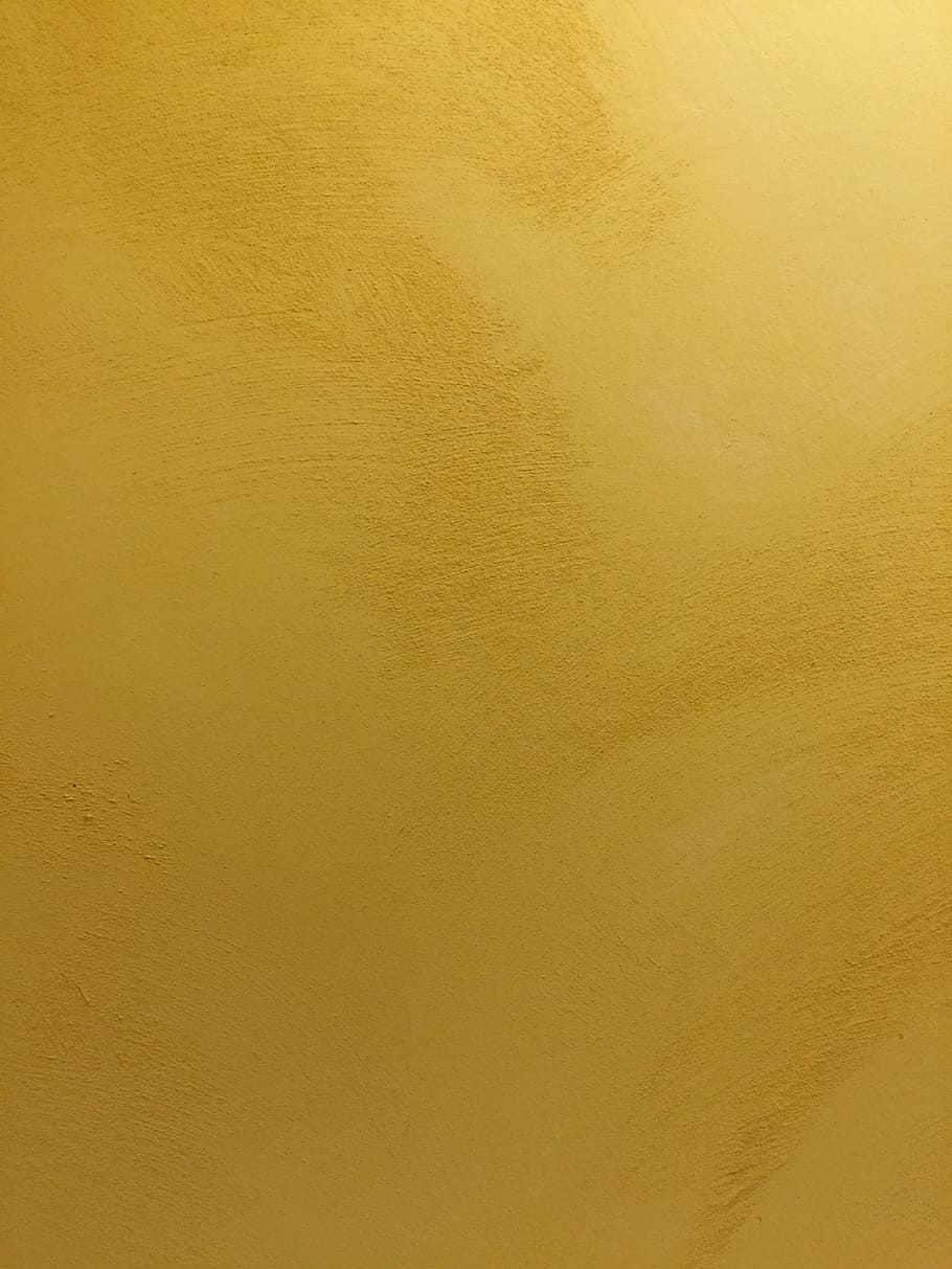 Yellow, Wall, Warm, Paint, backgrounds, gold colored, full frame, reflection, abstract, textured