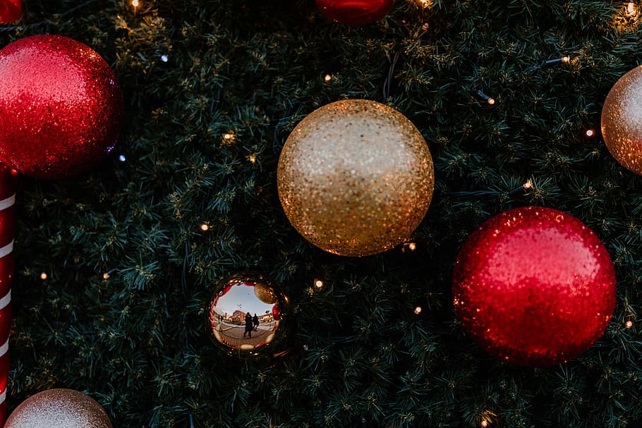 compras, centro comercial, diciembre, Polonia, lodz, łódź, Europa, Navidad, árbol, decoraciones