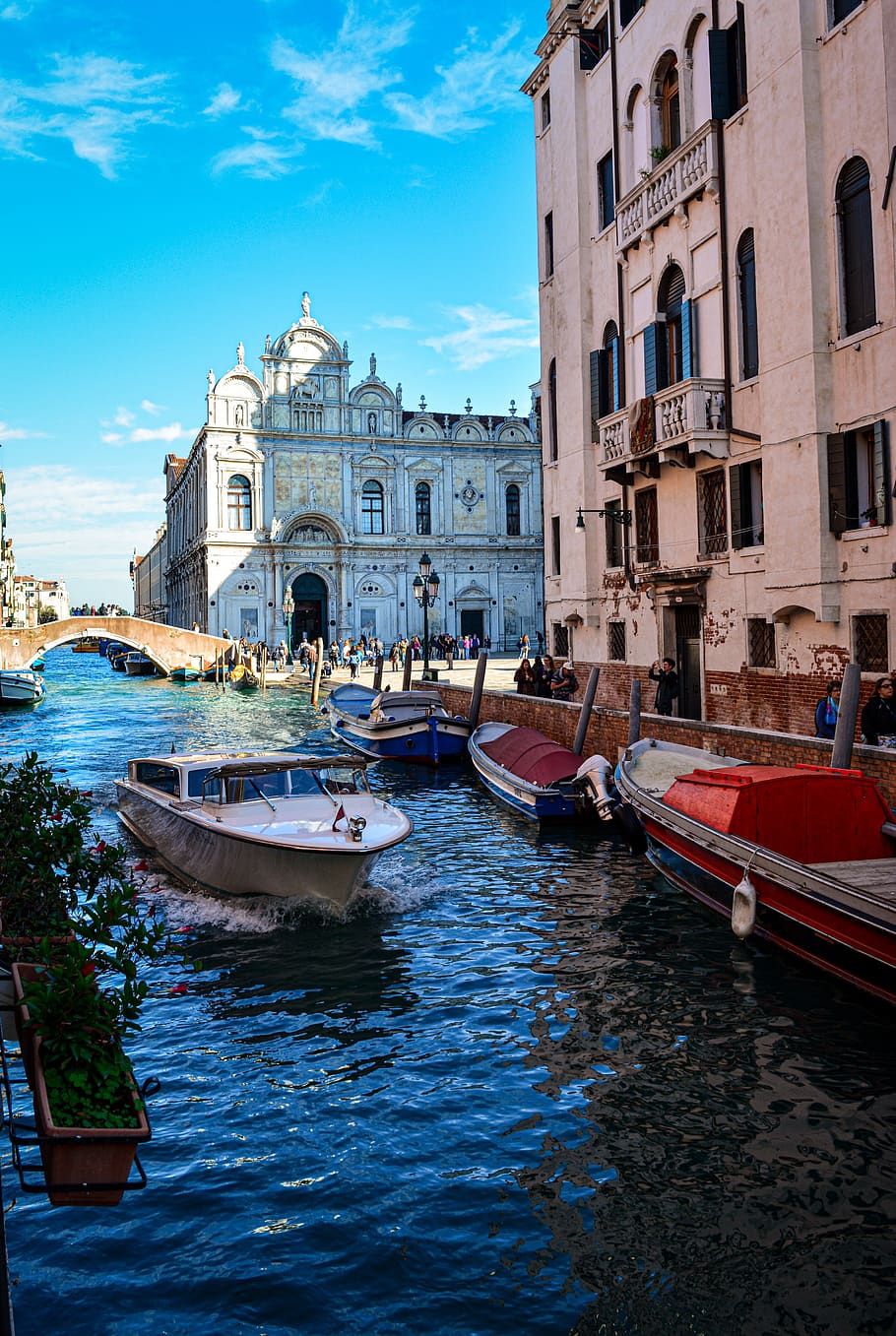 Venecia, Italia, arquitectura, canal, agua, ciudad, edificio, viajes, turismo, romántico