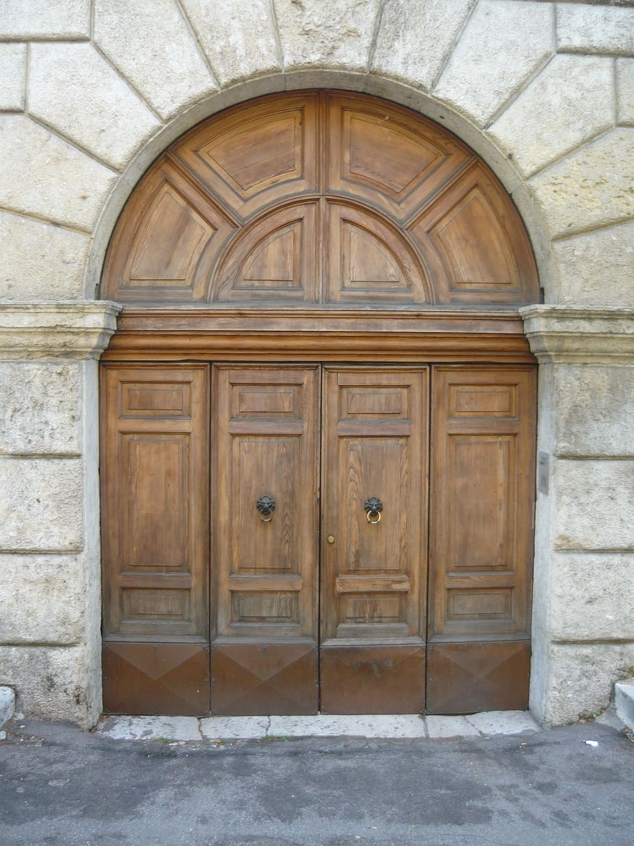 Verona, italiano, Italia, puerta, fakapu, entrada, arquitectura, cerrado, exterior del edificio, estructura construida