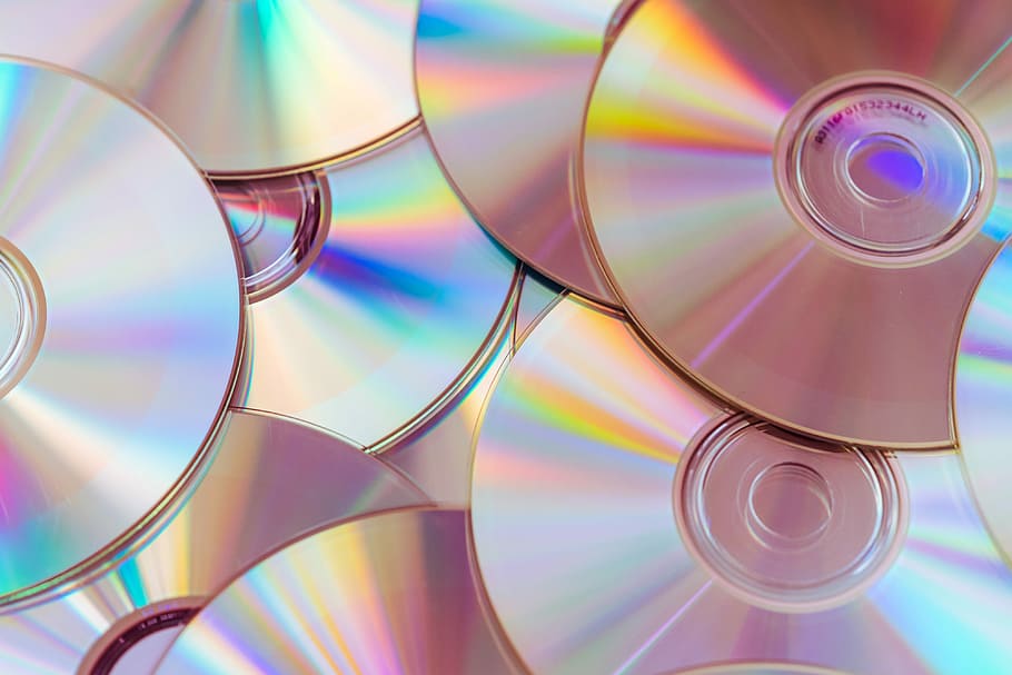 compacto, discos, pila, CD, discos compactos, DVD, colorido, copiado, dj, djing