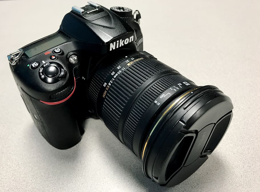 câmera, Nikon, D7200, lente, fotografia, equipamento, tecnologia, câmera - equipamento fotográfico, temas fotográficos, close-up