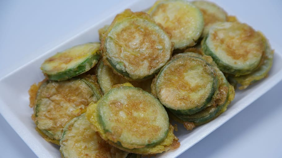 Zucchini, Korean Food, Pumpkin, food, food and drink, freshness, healthy eating, plate, ready-to-eat, close-up