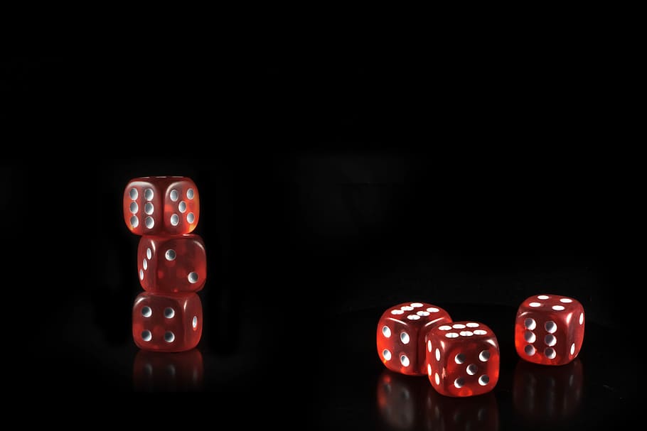 Cube, Gambling, Play, Light, Glass, glass cube, win, pay, hope, addiction
