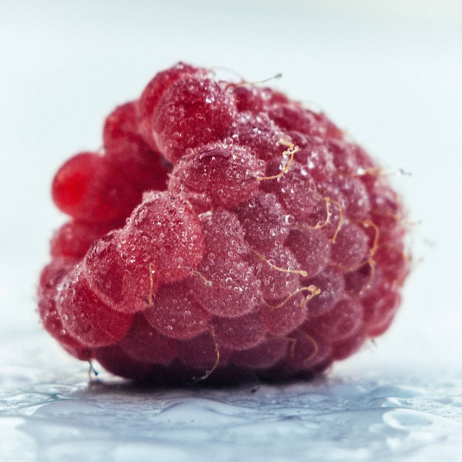 Raspberry, berry, close up, raspberries, red, fruit, food, berry Fruit, freshness, close-up