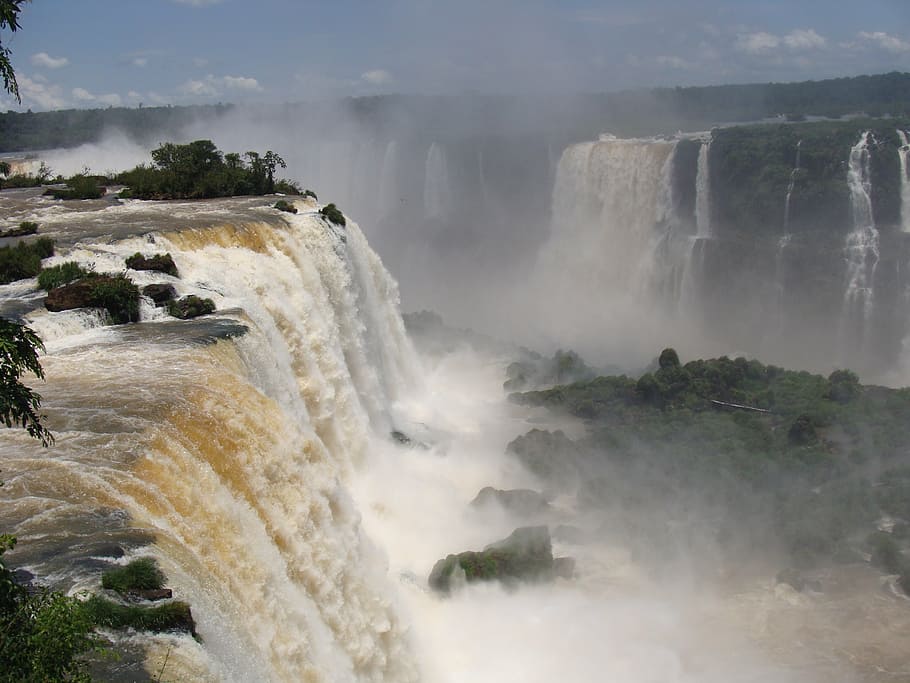 mouth iguaçu, iguazu falls, paraná, trip, tourism, waterfall, nature, iguacu Falls, iguacu National Park, niagara Falls