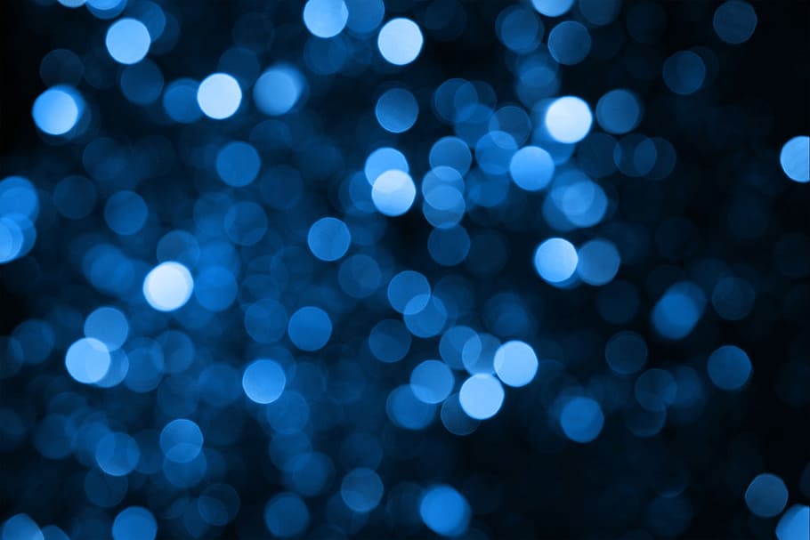 azul, branco, luzes de bokeh, puxão, brilho, textura, luzes, brilhante, cor, turva
