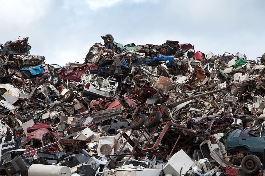 junk cars lot, scrapyard, recycling, dump, garbage, metal, scrap yard, pile, iron, waste