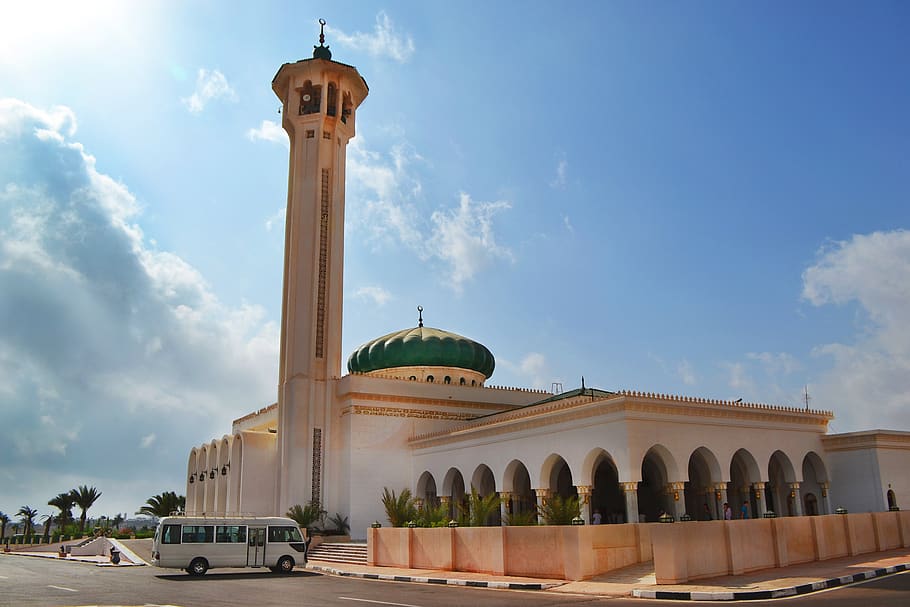 muçulmano, mesquita, antigo, árabe, arquitetura, construção, cidade, coluna, cultura, emirados
