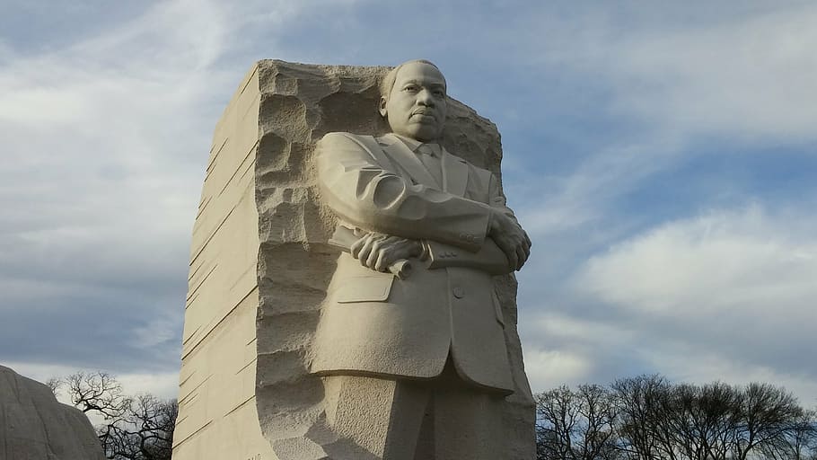 man, suit jacket, standing, rock formation, daytime, dc, washington dc, district of columbia, martin luther king, martin luther king memorial