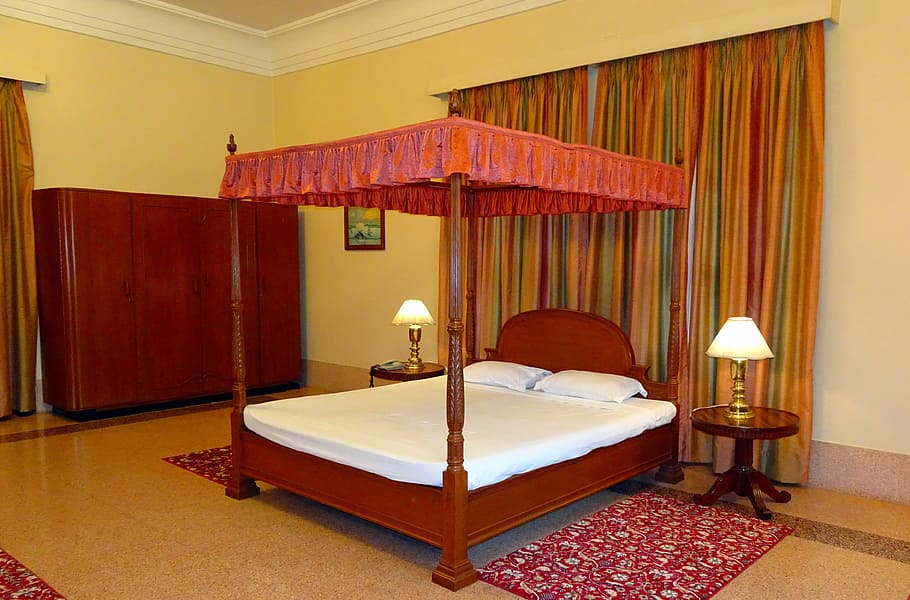 bedroom, interior, furniture, decor, heritage, antique, luxury, wood, lifestyle, palace