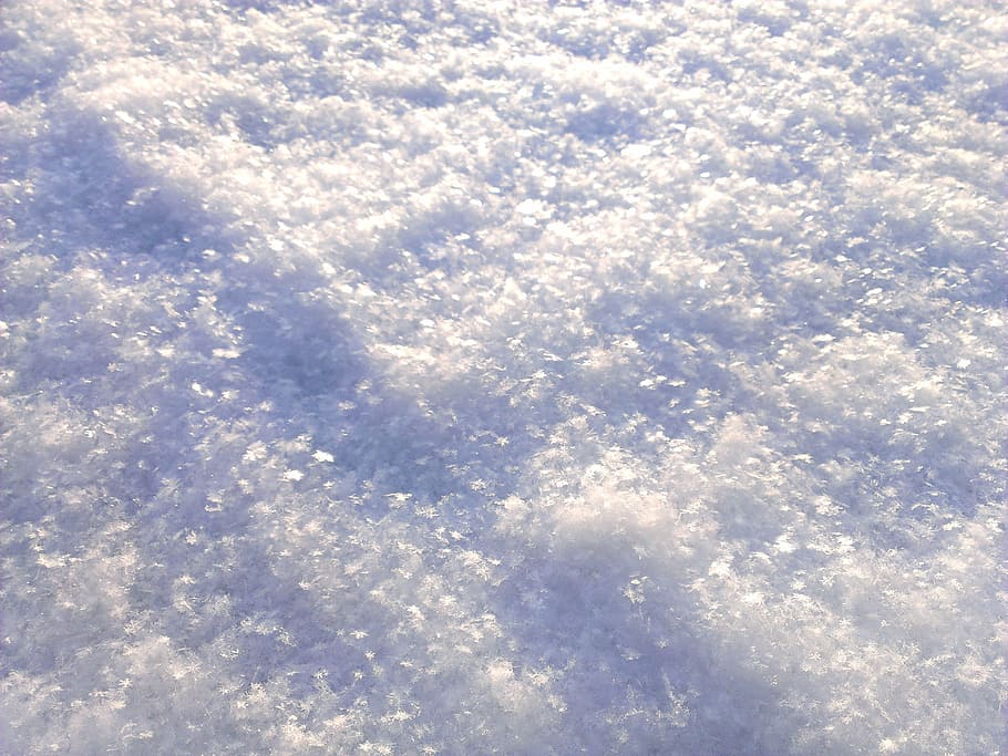 close-up photo, snow, snow cover, snowflakes, snowdrift, frost, winter day, nature, cold, white