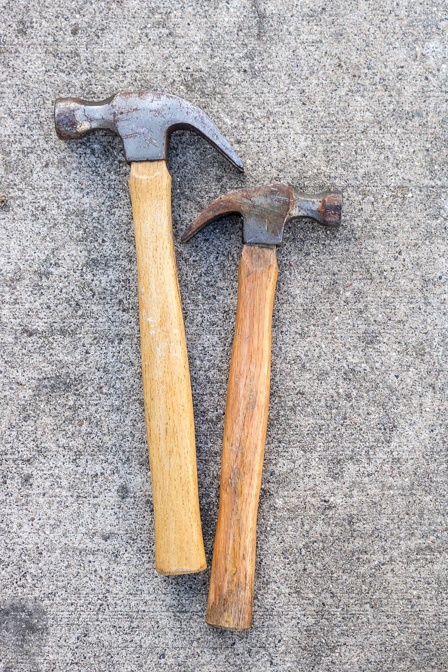 hammer, tool, construction, carpentry, hand tool, still life, work tool, metal, directly above, high angle view