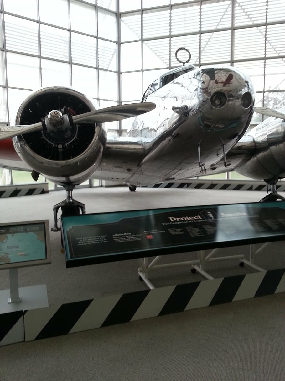 aircraft, vintage, antique, transportation, mode of transportation, indoors, museum, air vehicle, airplane, technology