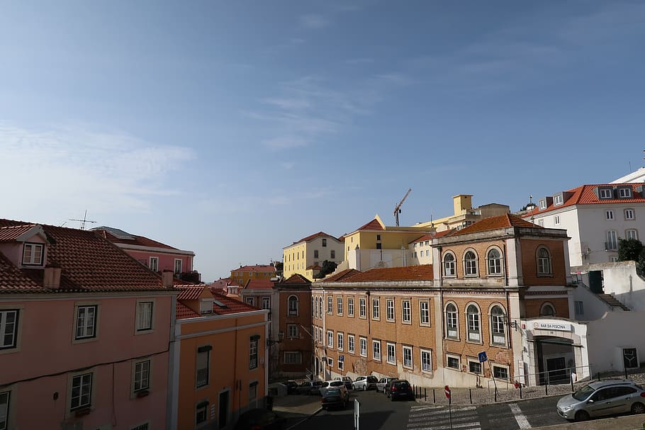 lisbon, portugal, alfama, tourism, architecture, europe, city, portuguese, vista, street