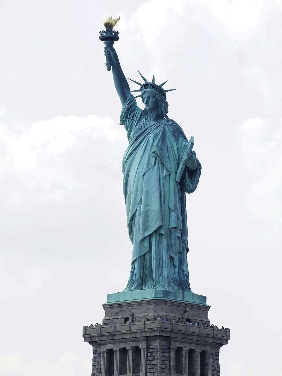 Statue Of Liberty, Liberty, Statue, statue, liberty, landmark, america, dom, monument, symbol, independence