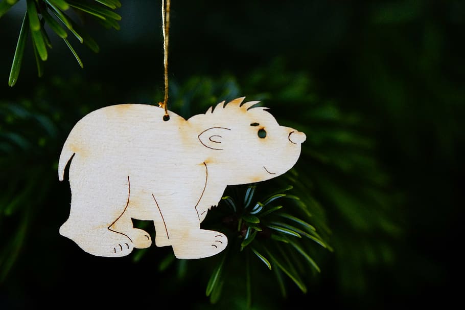 beruang kutub, beruang kutub kecil, lars, hiasan natal, dekorasi pohon, tergantung, natal, dekorasi natal, dekorasi, weihnachtsbaumschmuck