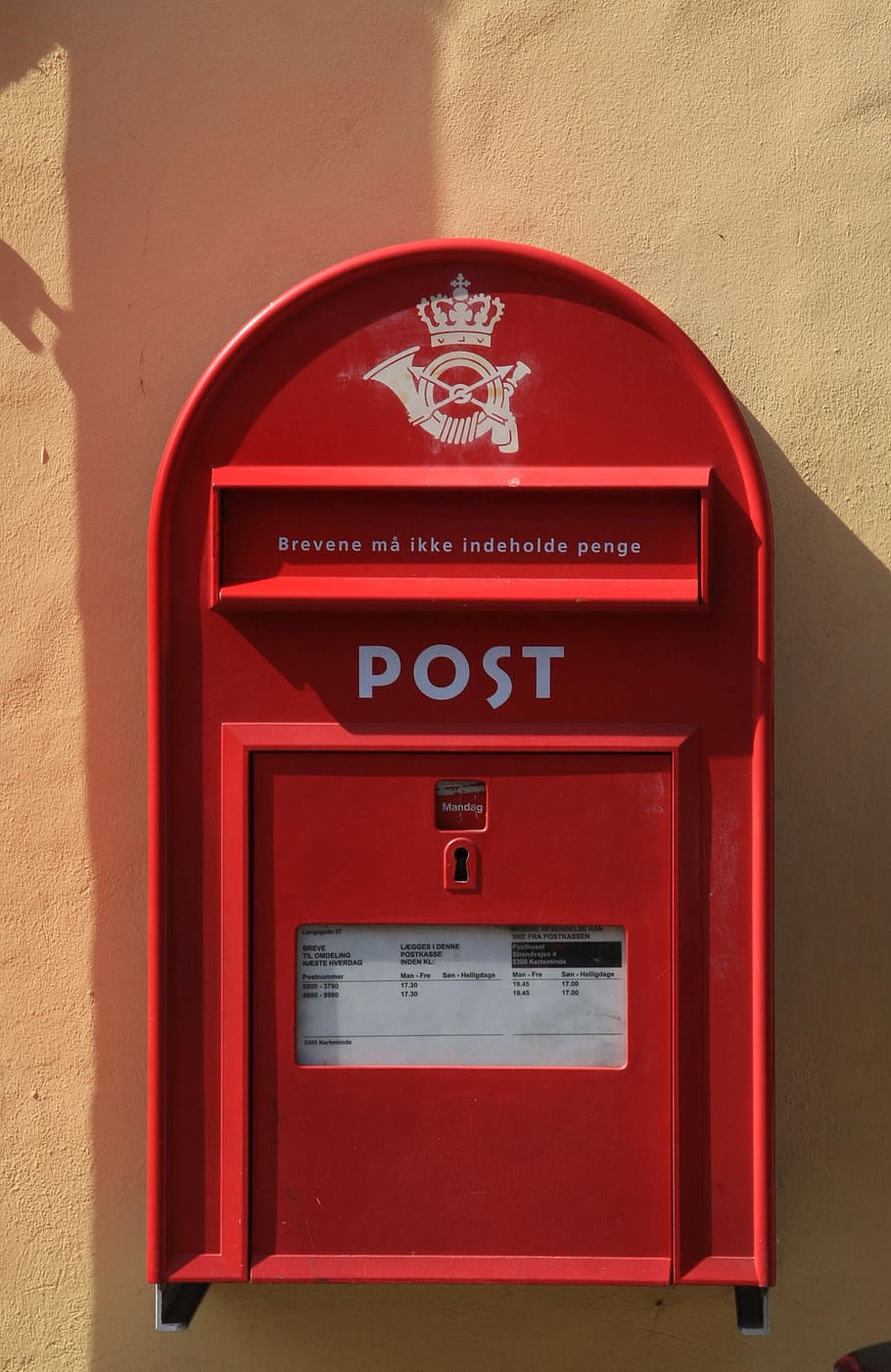 Buzón, correo, caja, rojo, carta, postal, comunicación, servicio, entrega, franqueo