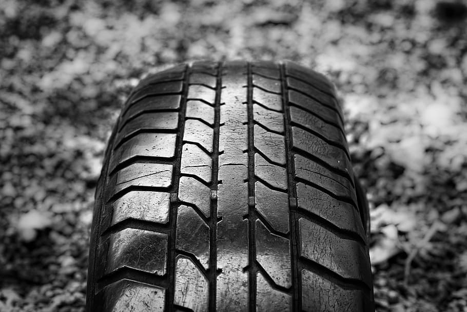 vehicle tire grayscale photo, travel, path, long way, distance, hobby, industry, production, produce, investors