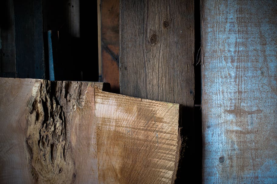 wood, lumber, planks, old, furniture, carpenter, wood - material, indoors, close-up, wall - building feature