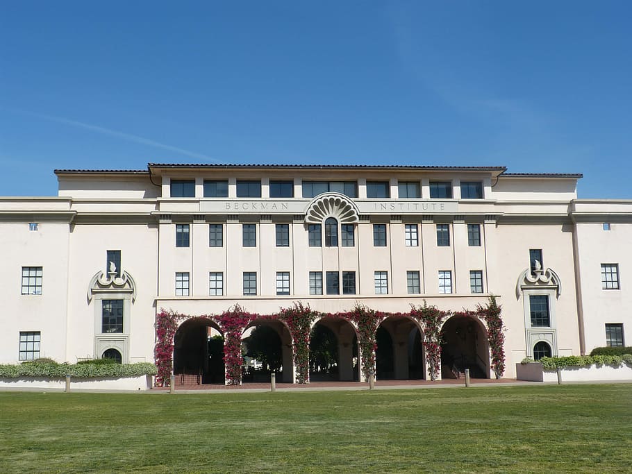 Caltech, Cal Tech, Beckman Institute, Pasadena, Califórnia, campus, prédio da escola, universidade, construção, arquitetura