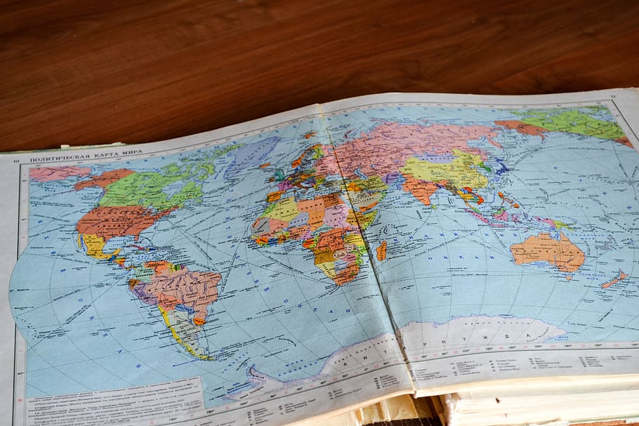 mapa, navegação, direções, globo, viagem, mapa do mundo, orientação, dentro de casa, direção, geografia física